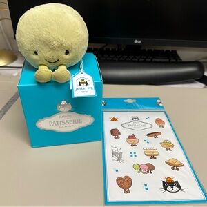 Jellycat Patisserie Amusables Green Max Macaron Bundle BNWT